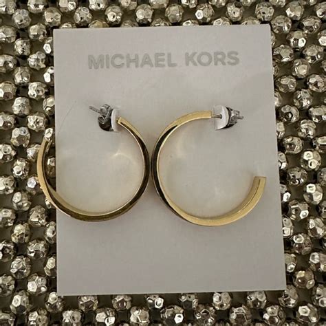 michael kors earrings canada|michael kors hoop earrings sale.